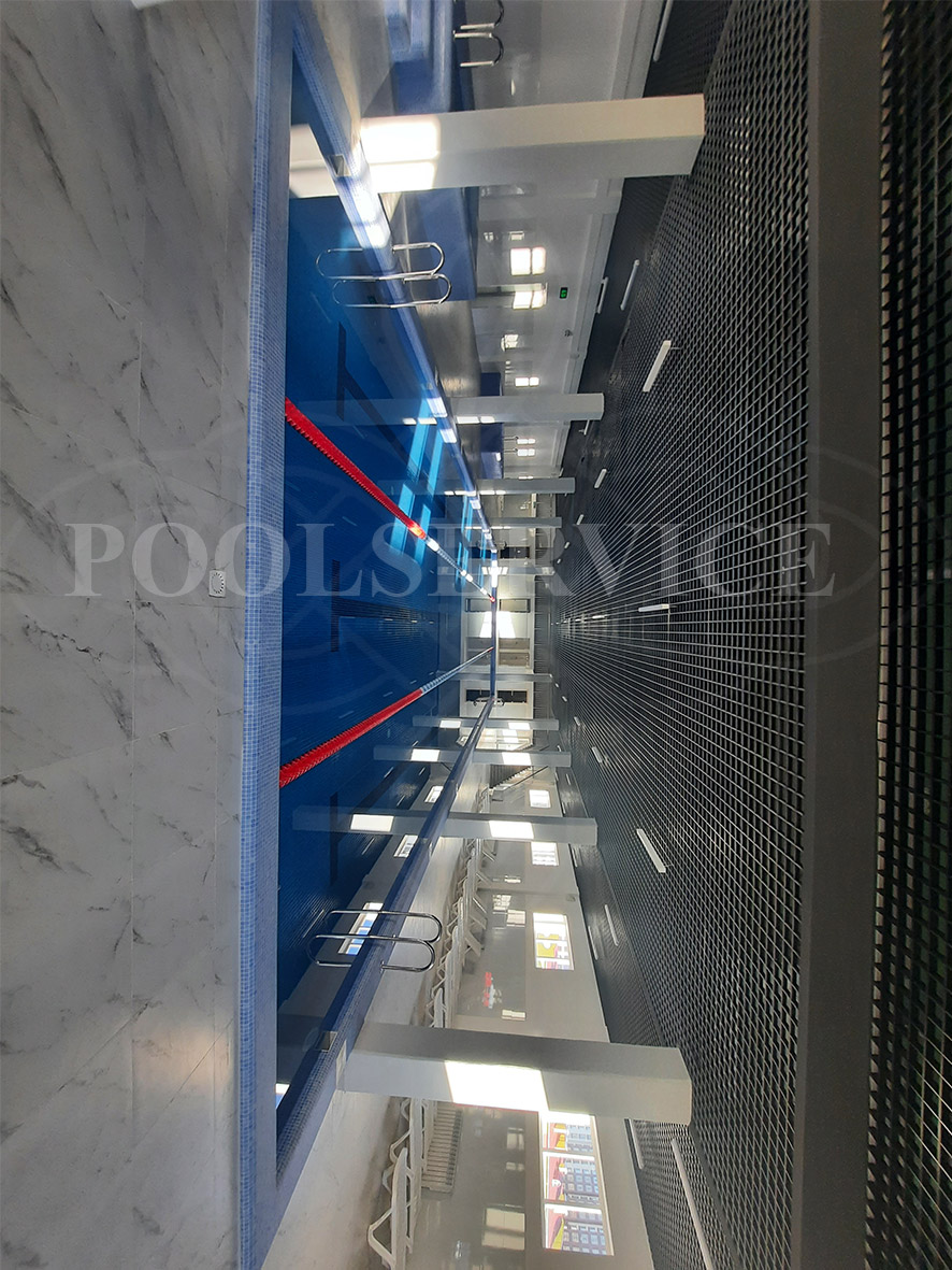 Монолитный бассейн в спортшколе 12×6 м Есильский район Астана 2025